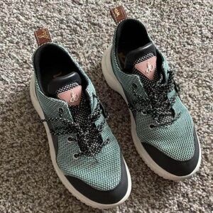 Sam Edelman Green and Black Athletic Shoes